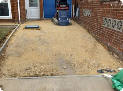 Driveway preparation